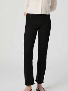 Paige Cindy jeans in Black Shadow, Size 28
